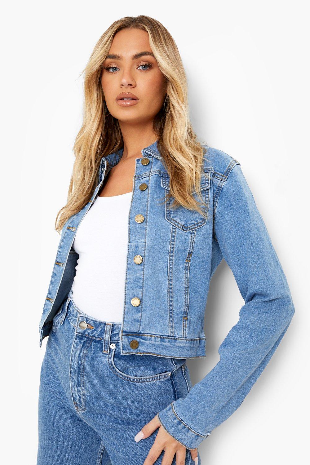 Jeansjackor  Oversize Jeansjackor Dam  boohoo SE