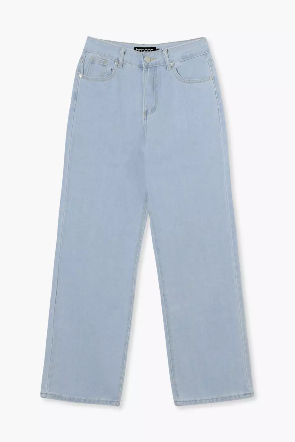 Basics High Waisted Wide Leg Jeans