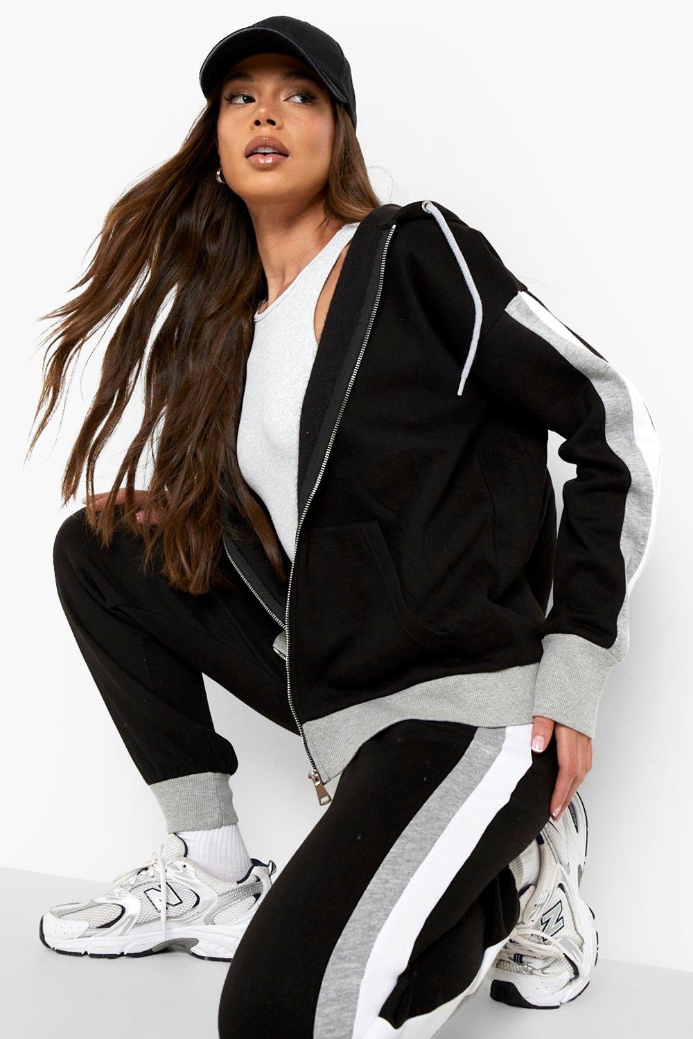 Colour block tracksuit discount womens