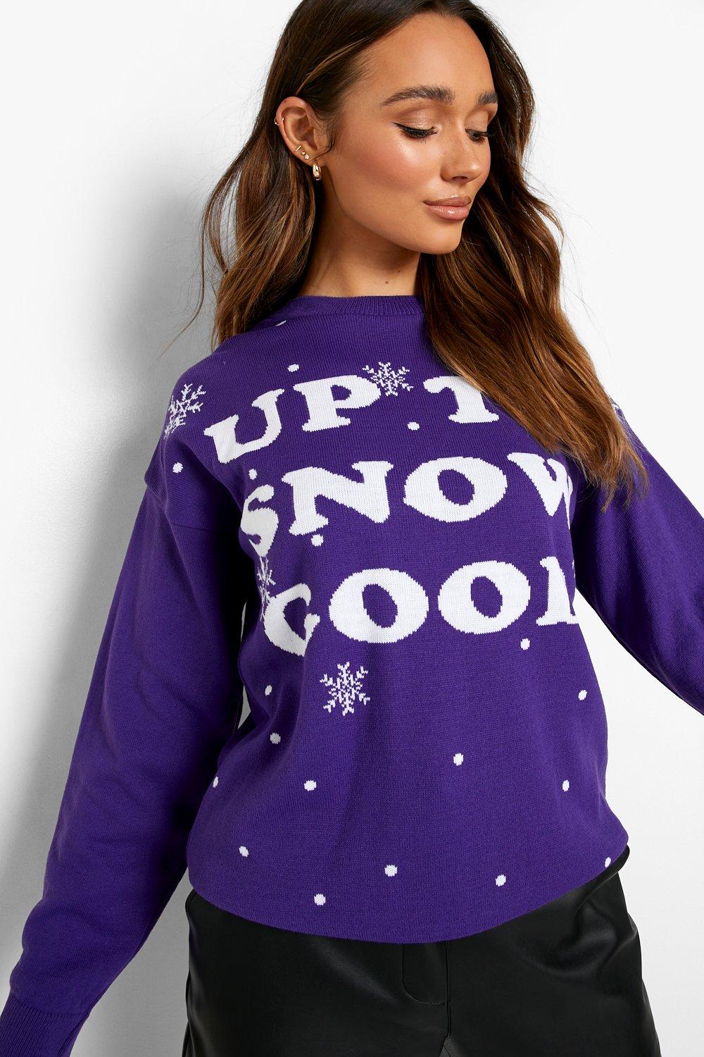 Up to snow on sale good christmas sweater