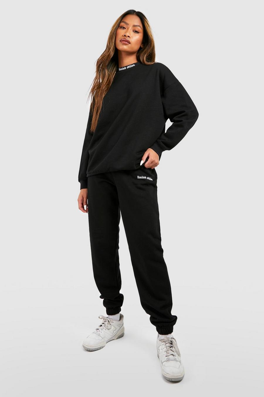 Black Limited Edition Gothic Sweater Tracksuit image number 1