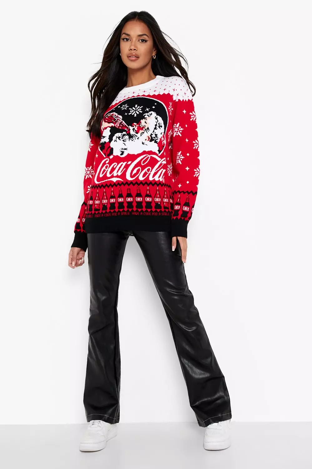 Coca cola holidays shop are coming jumper