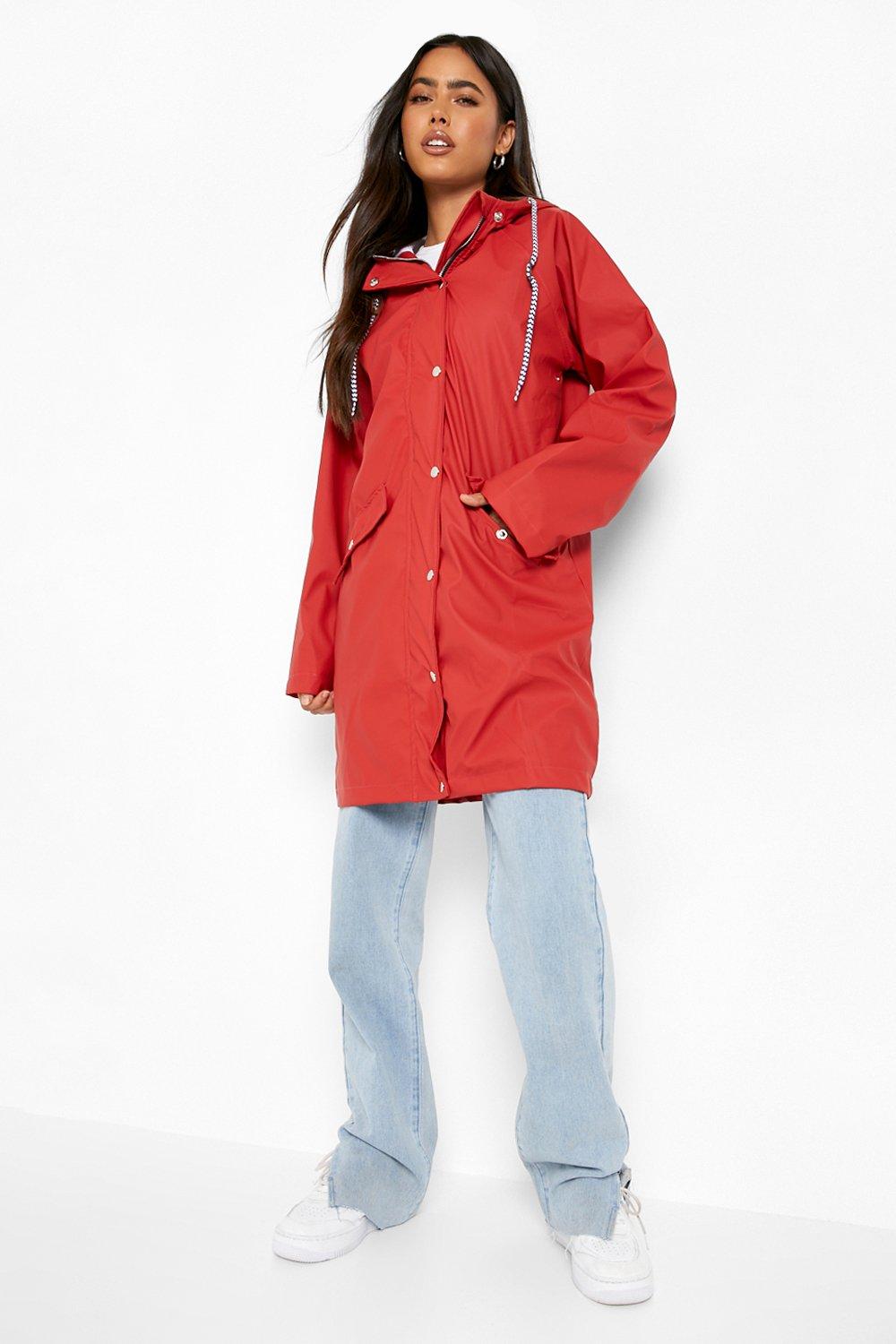 Mid length clearance raincoat