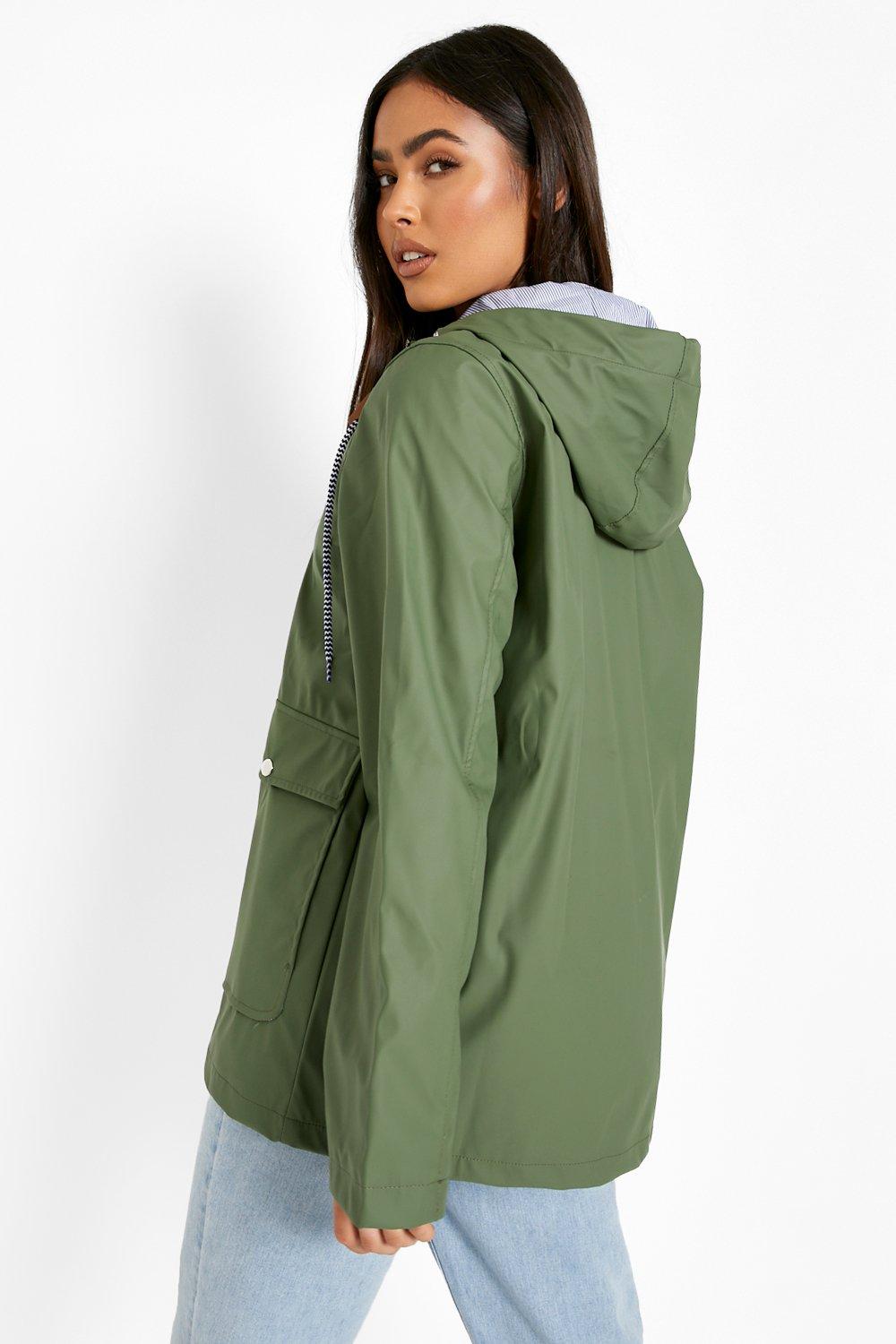 Boohoo waterproof clearance coat