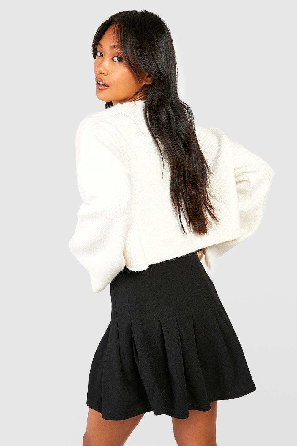 Jersey Pleated Tennis Skirt