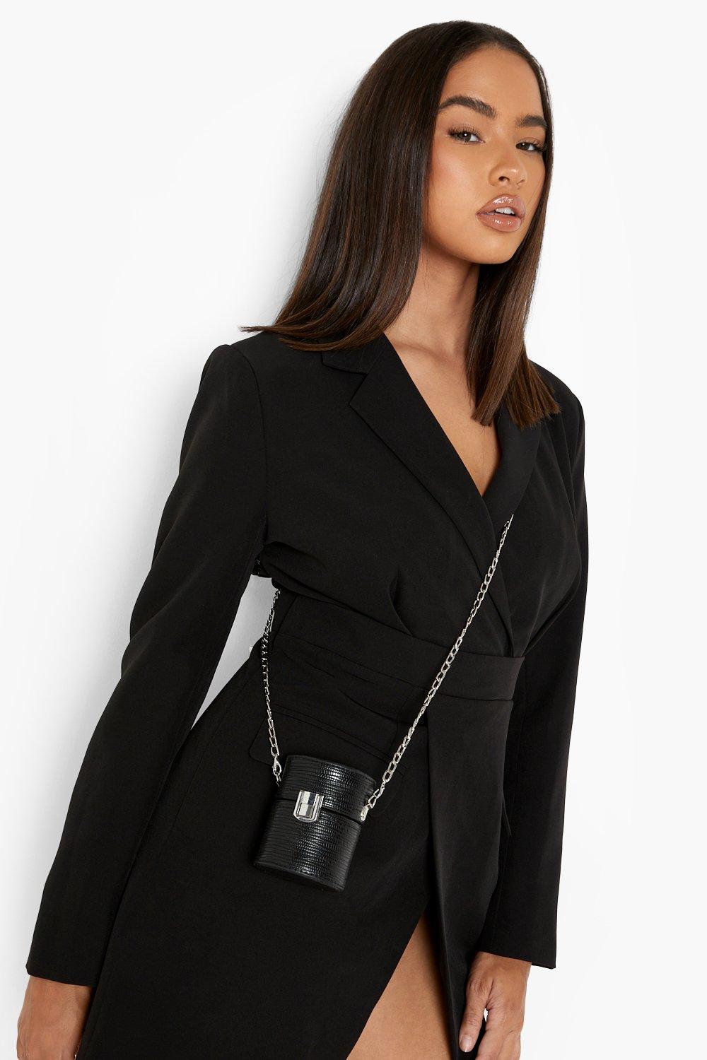 Cylinder Clutch Bag