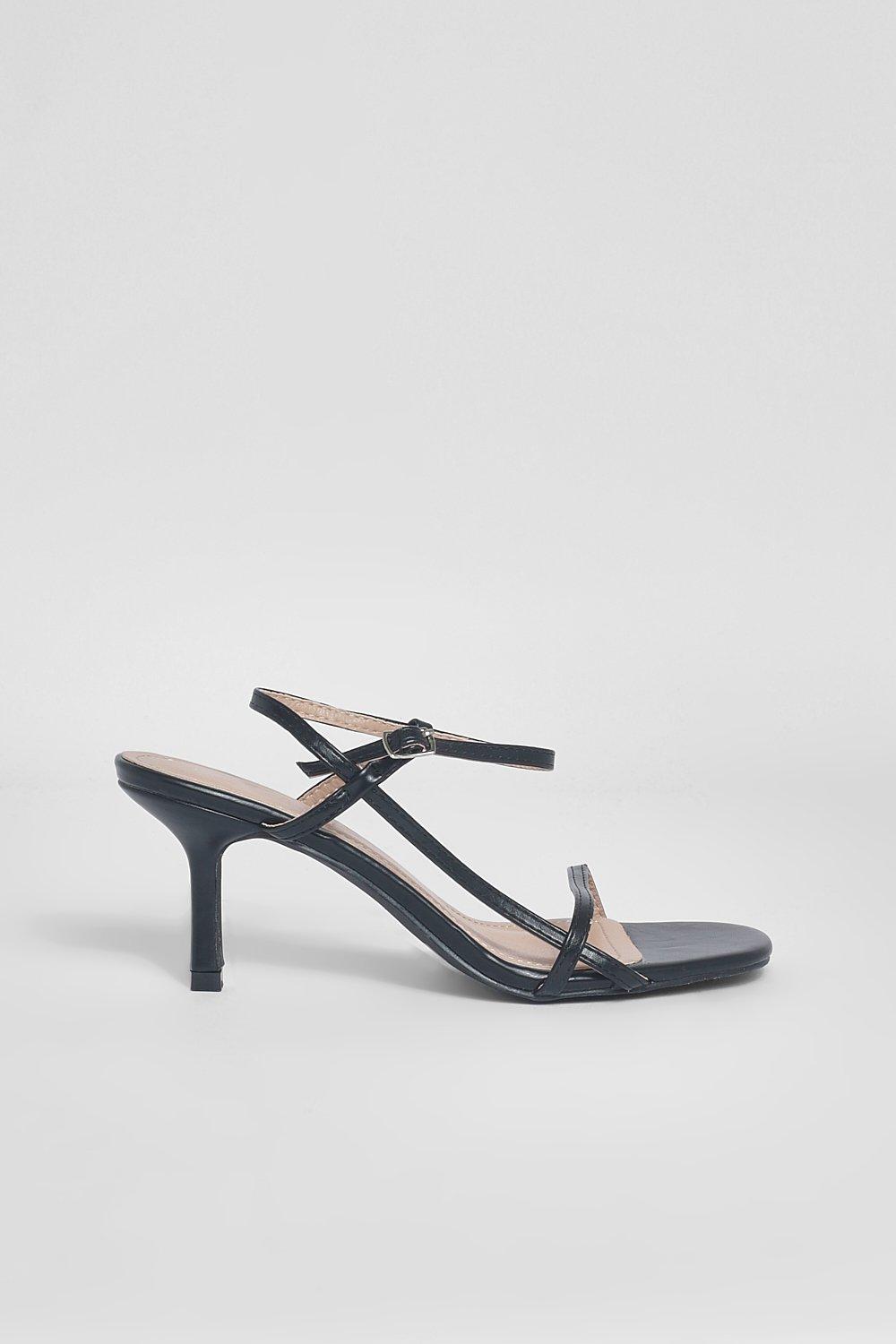 Minimal clearance strappy heels