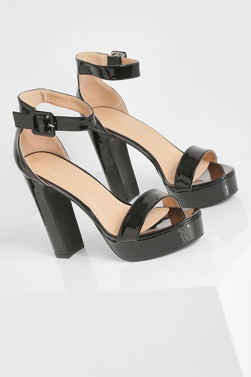 Dark deals metallic heels