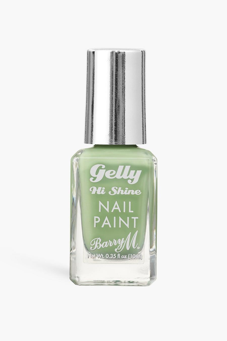 Barry M Gelly Nail Varnish - Pistachio image number 1