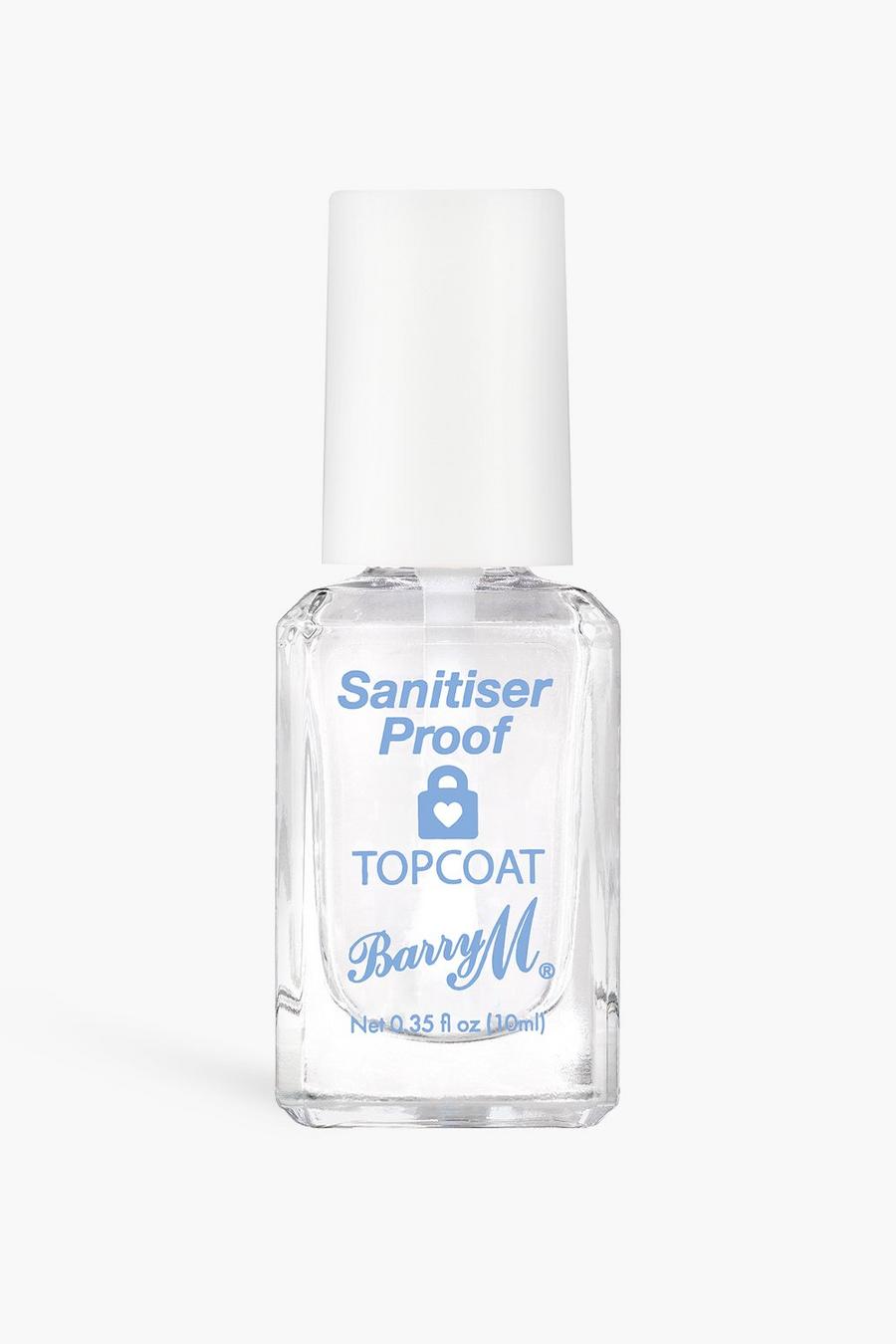 Barry M Cosmetics Sanitiser Proof Topcoat, Clear image number 1