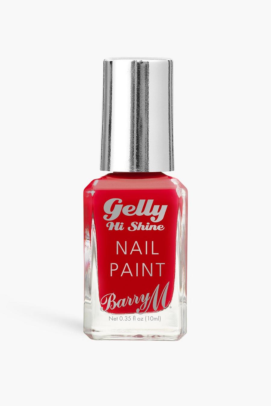 Red Barry M Gelly Nagellack - Hot Chilli image number 1