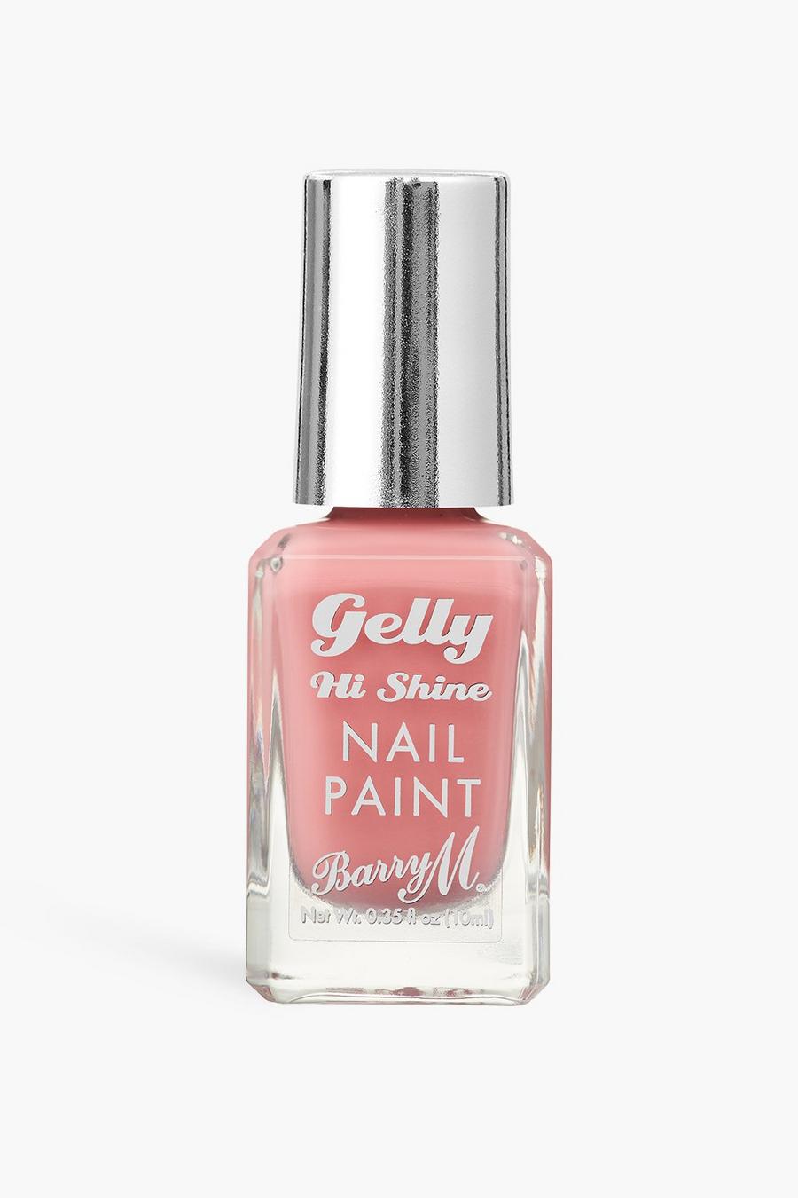 Raspberry pink Barry M Gelly Nail Varnish - Rasp Ripple