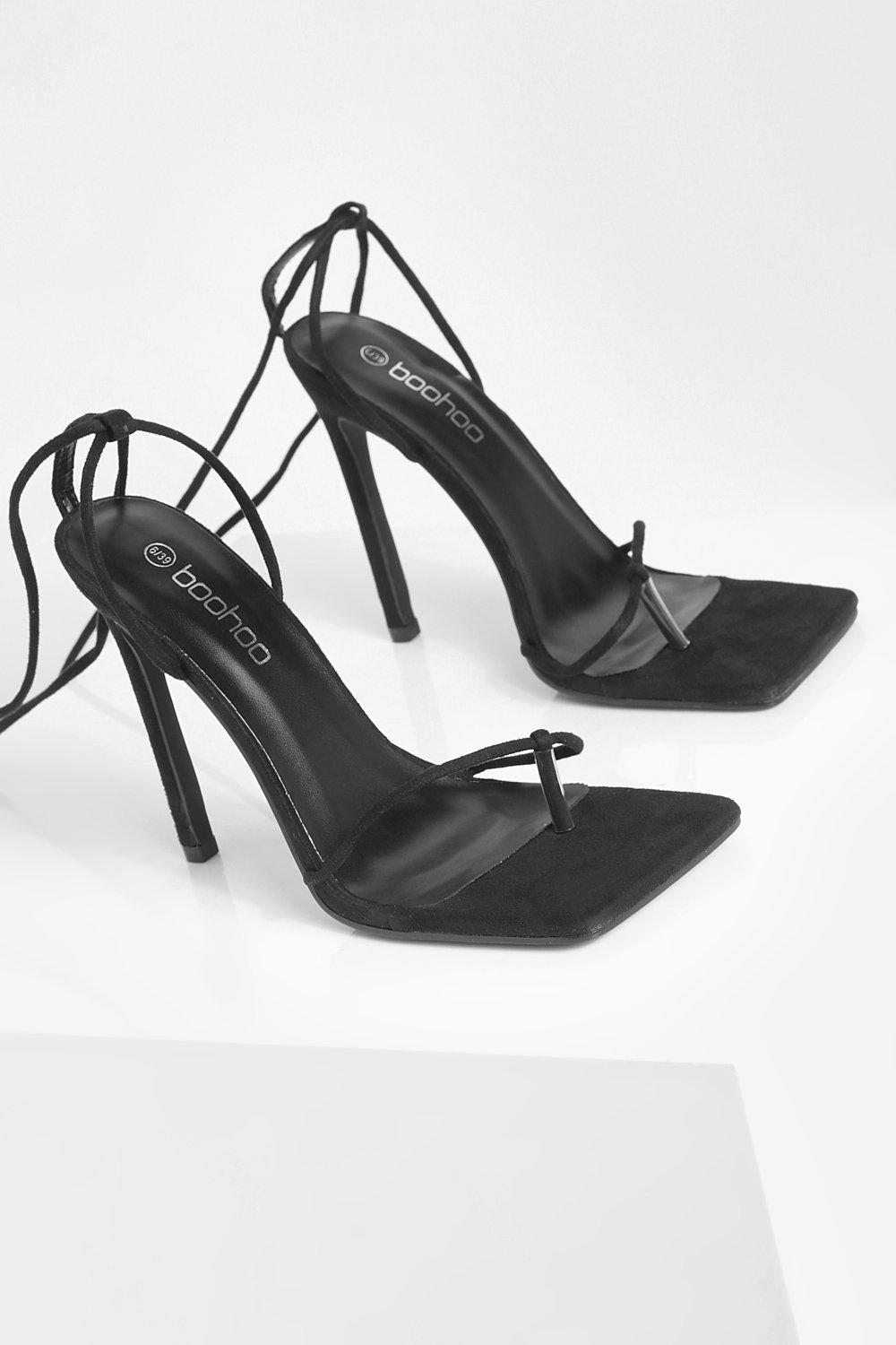 Boohoo hot sale black heels