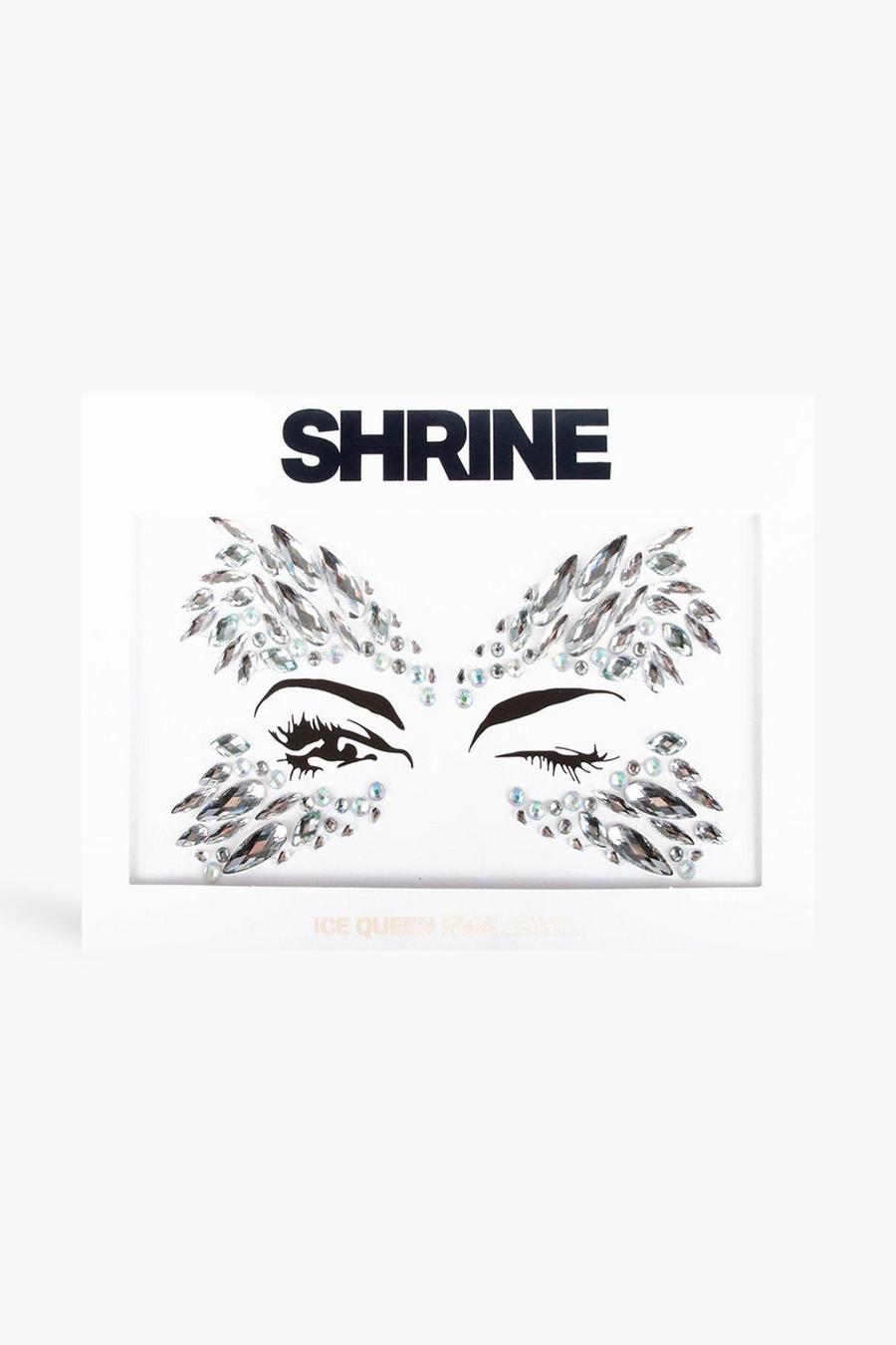 Shrine - Gioielli adesivi per il viso Halloween Regina delle nevi, Silver image number 1