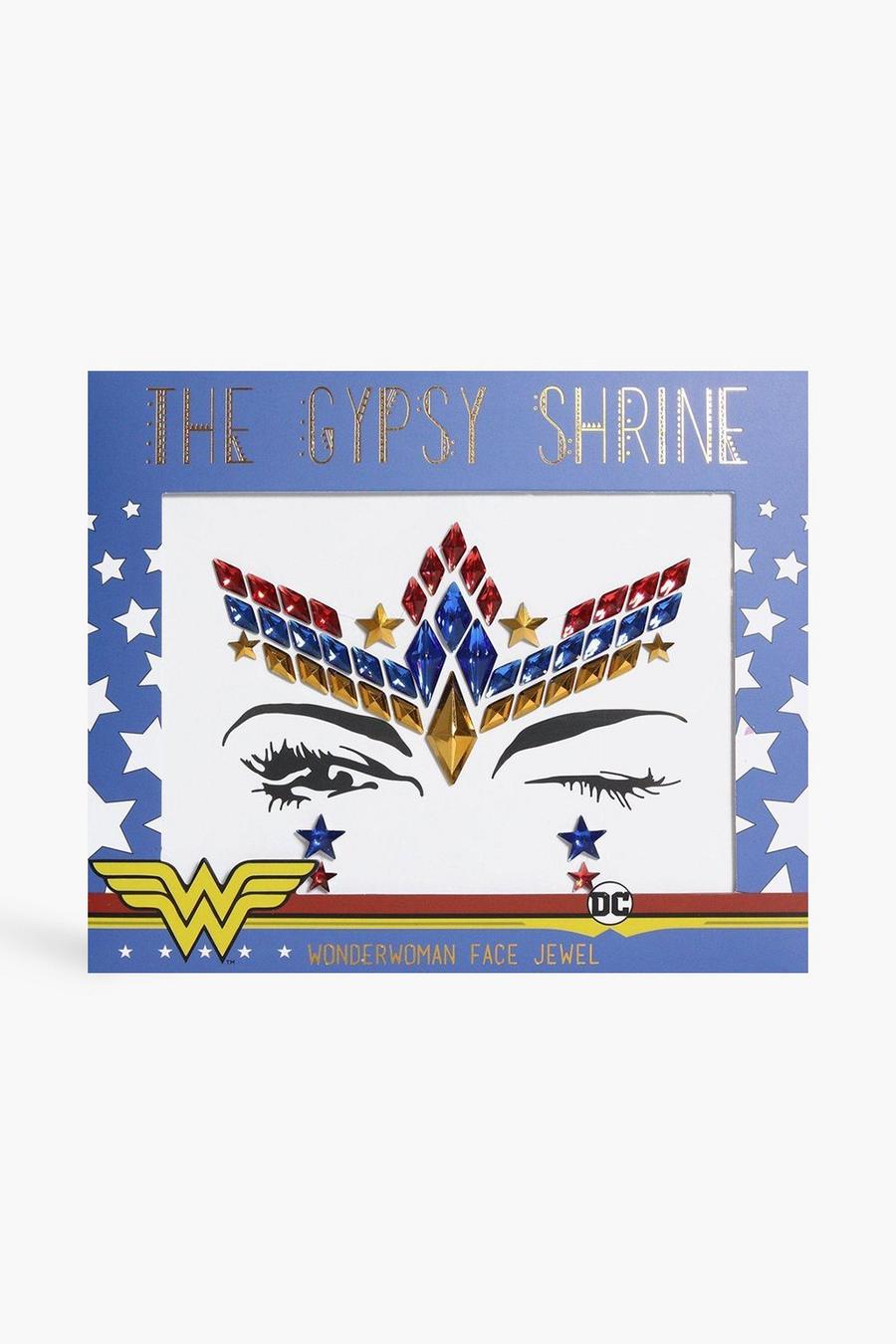 Blue Shrine Wonder Woman Face Jewel image number 1