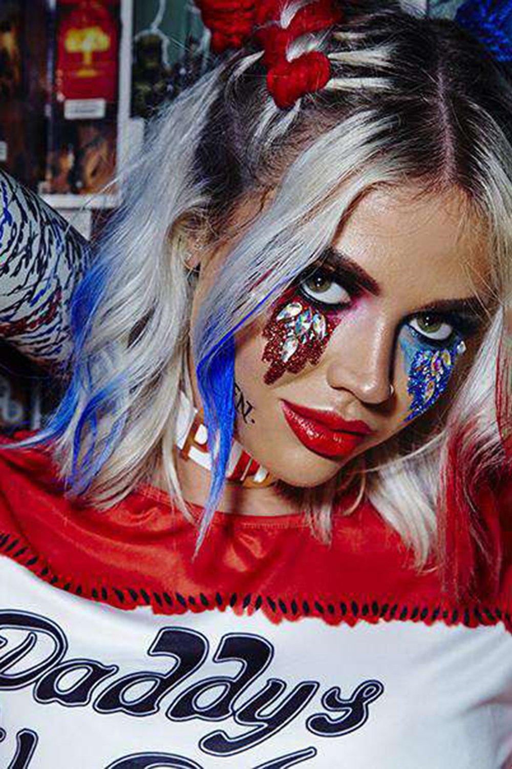 Harley quinn hotsell halloween costume uk