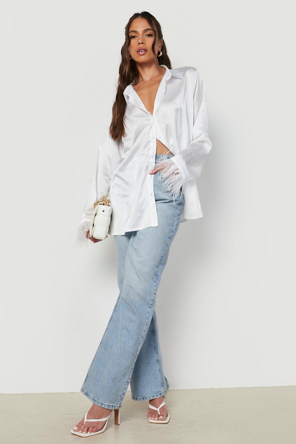 Boohoo store white shirt