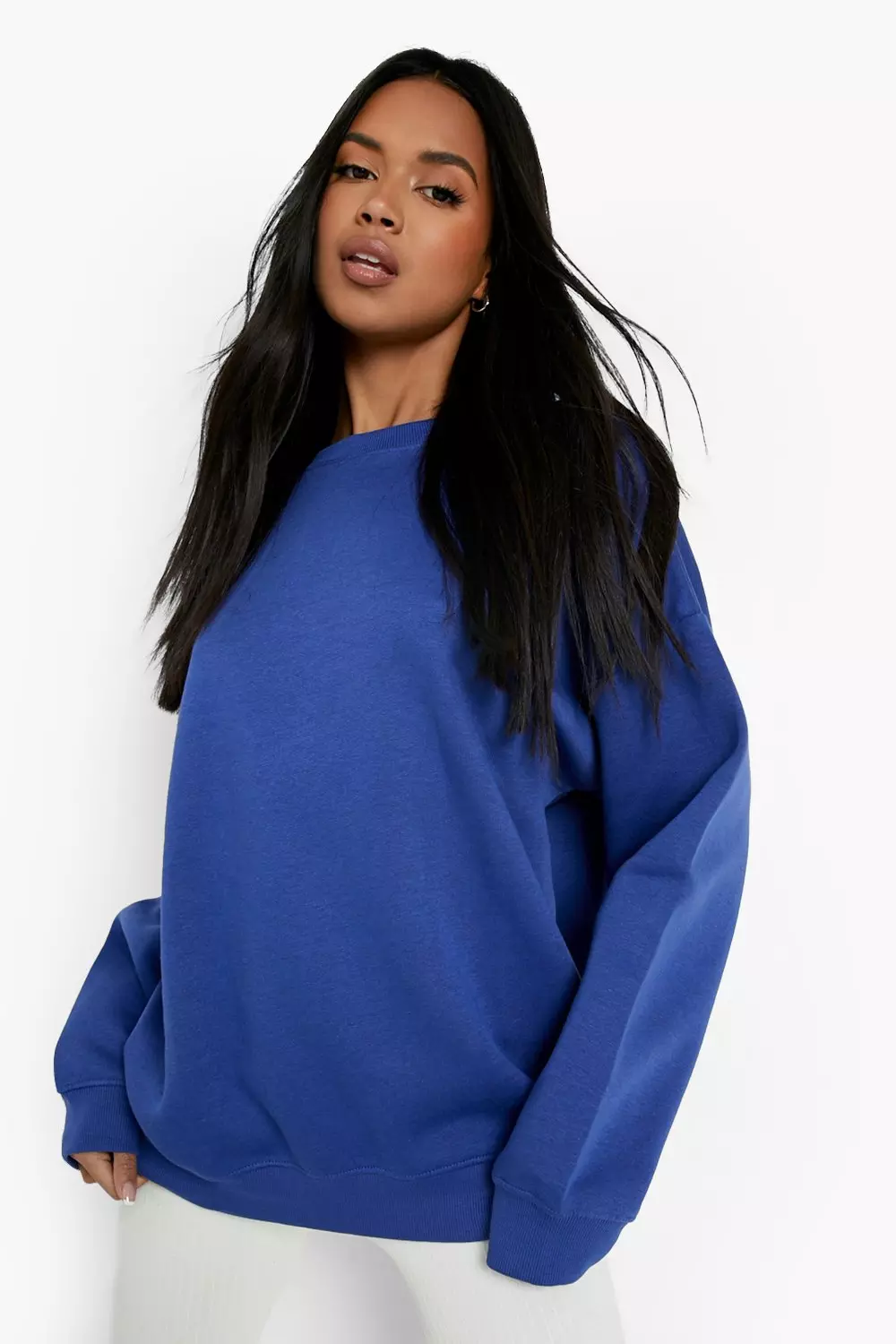 Royal blue shop oversized sweater