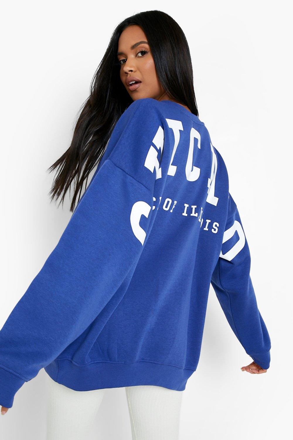 Oversized drop hotsell shoulder sweater