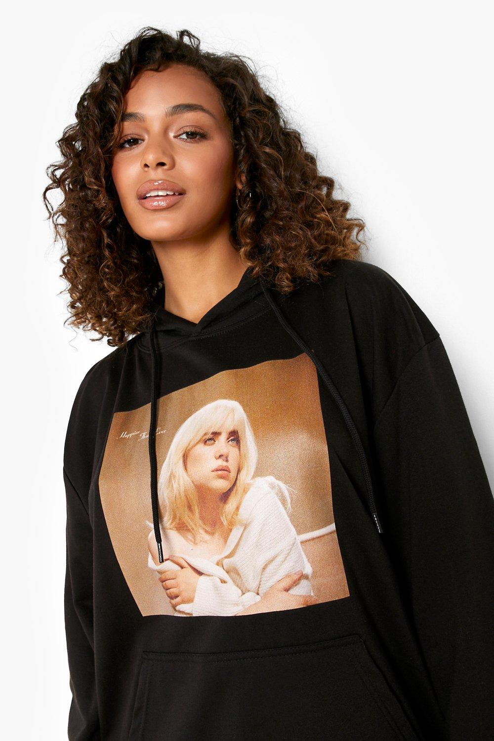 Oversize Hoodie mit Billie Eilish Print