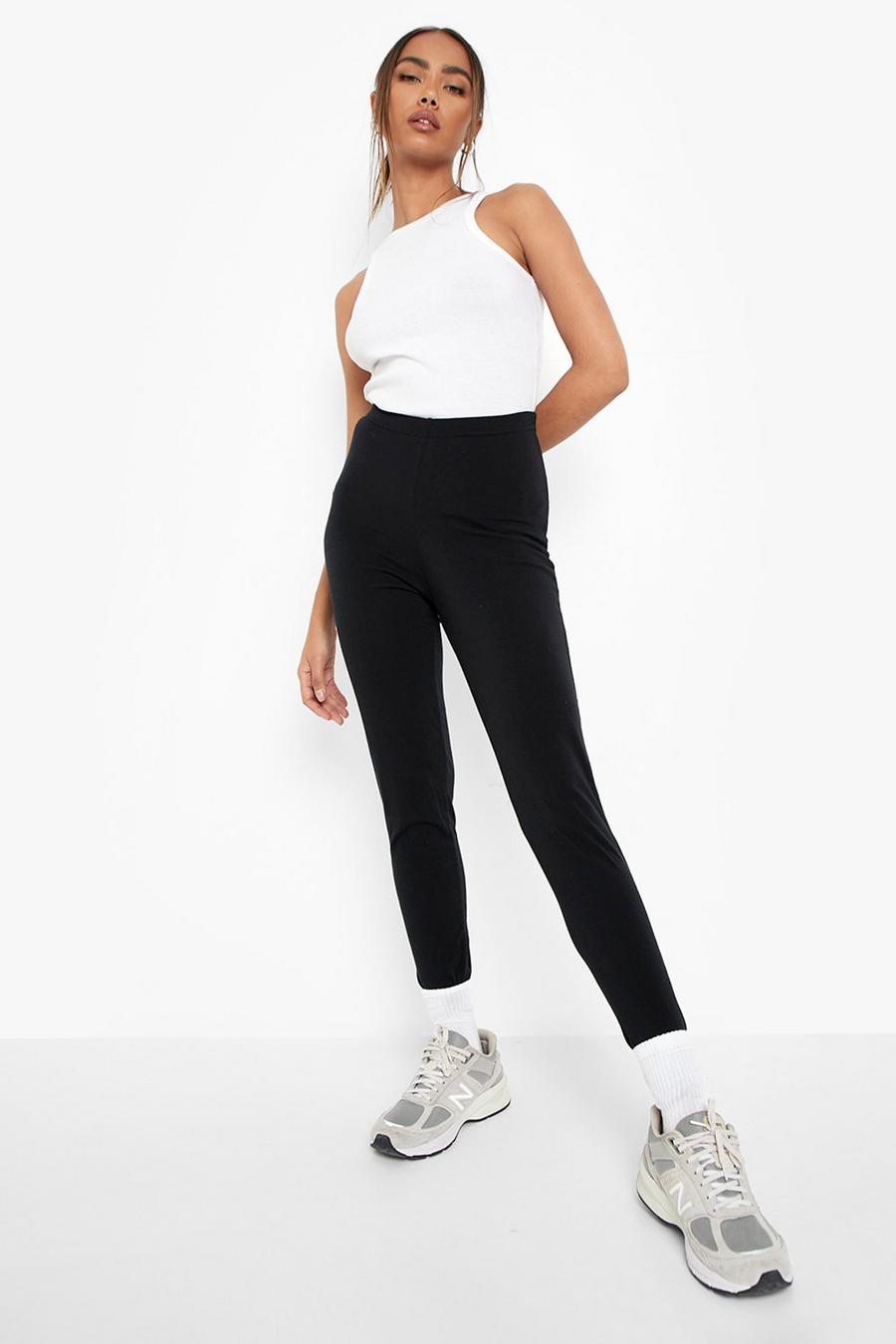 Black noir High Waisted Ruched Bum Booty Boost Leggings