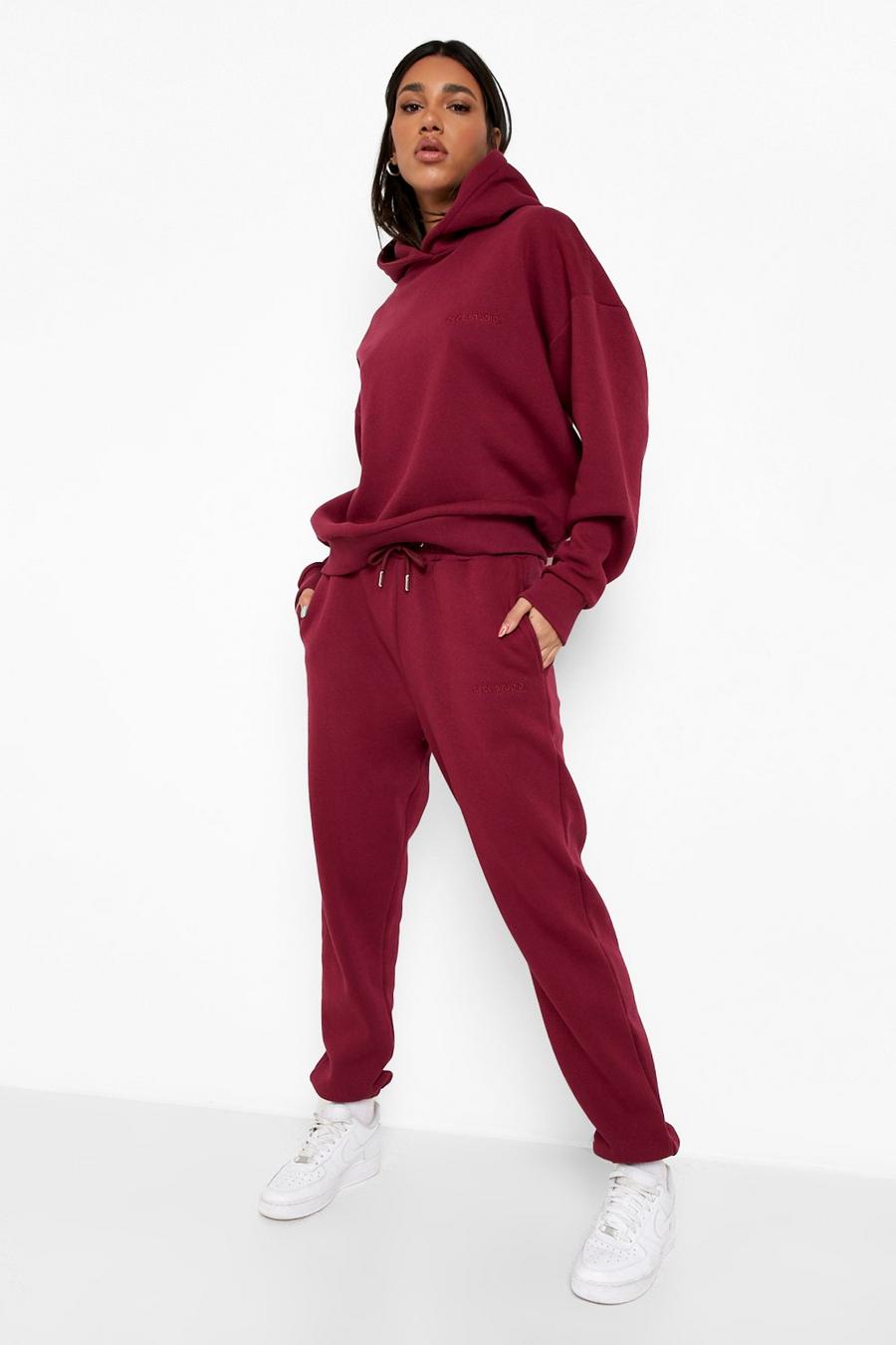 Berry Ofcl Studio Embroidered Hooded Tracksuit image number 1