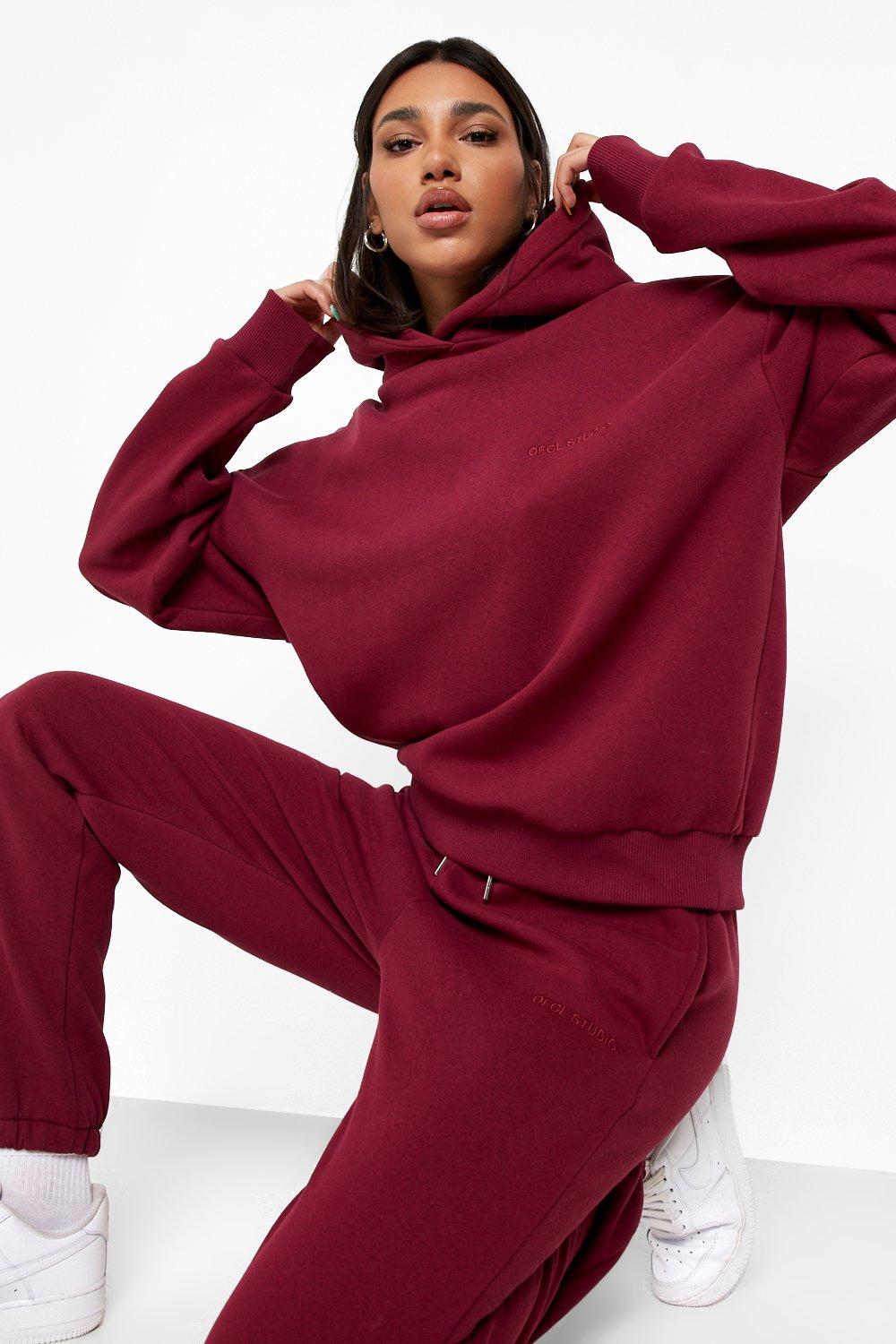 Ofcl Studio Embroidered Hooded Tracksuit