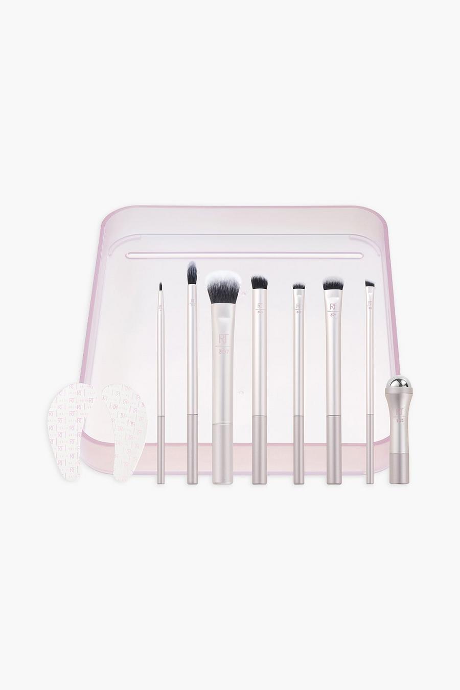 Pink rosa Real Techniques Bright Eyes Makeup Brush Kit 