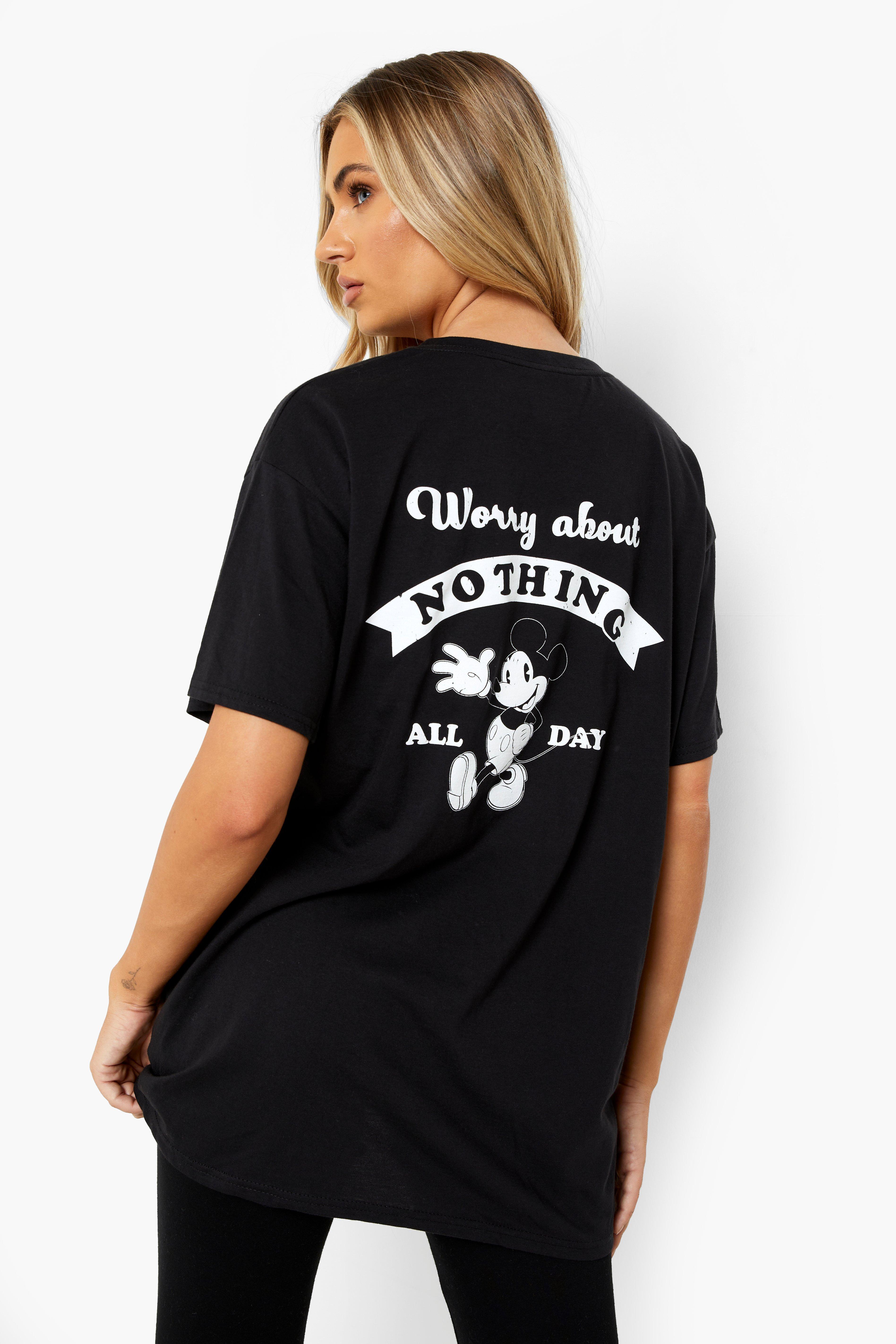 T shirt best sale imprimé disney femme