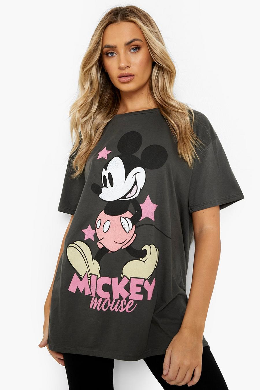 Charcoal Disney Mickey Mouse T-Shirt image number 1