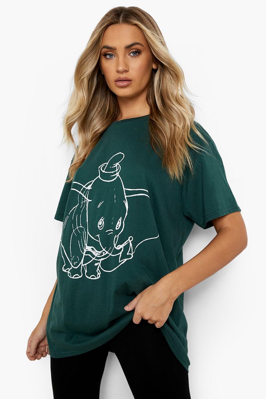 Forest Disney Dumbo Sketch Graphic T-Shirt image number 1
