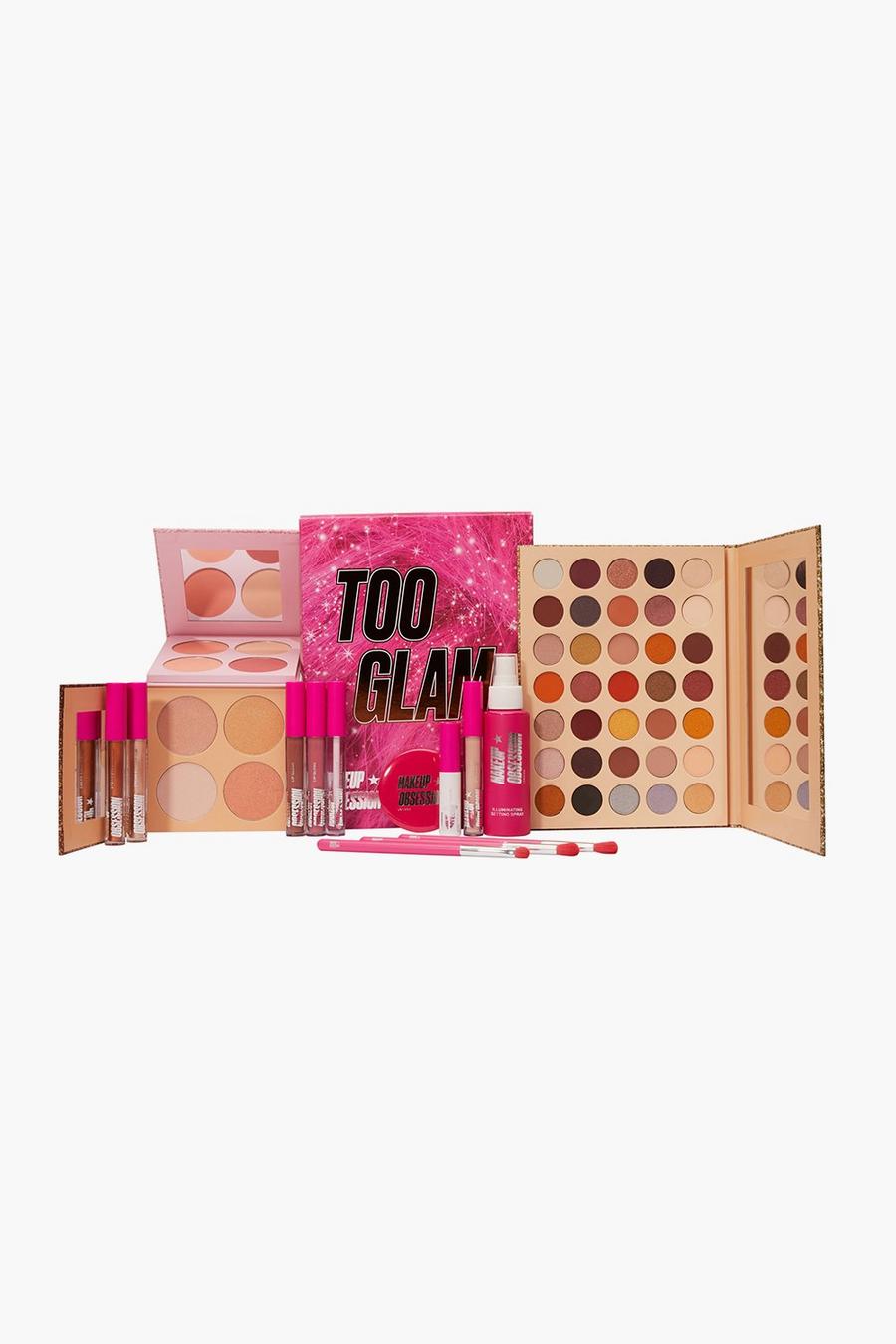Set de maquillaje para regalo Too Glam de Makeup Obsession, Hot pink image number 1