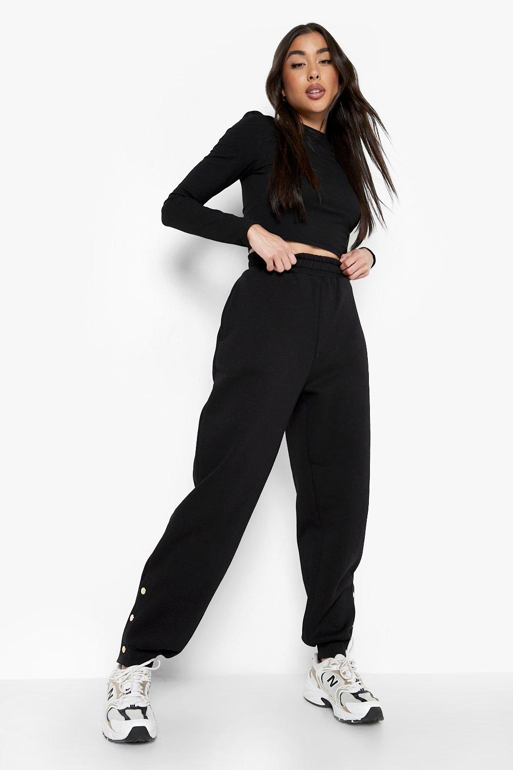 womens popper joggers