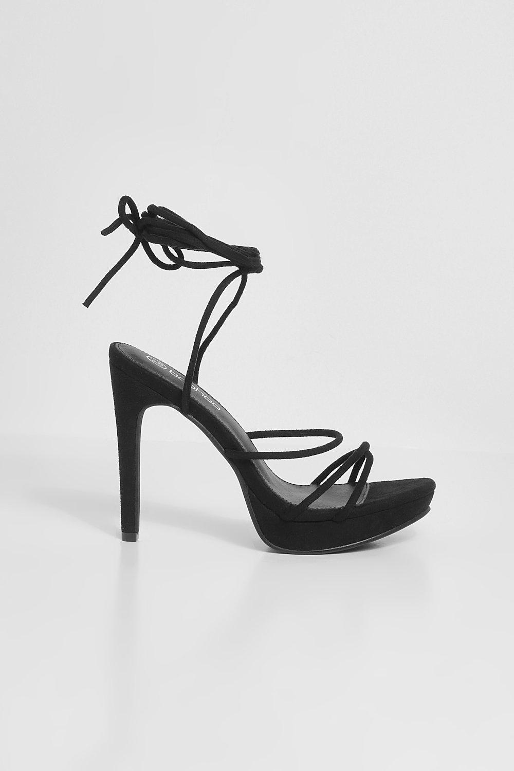 Platform sandals sale boohoo