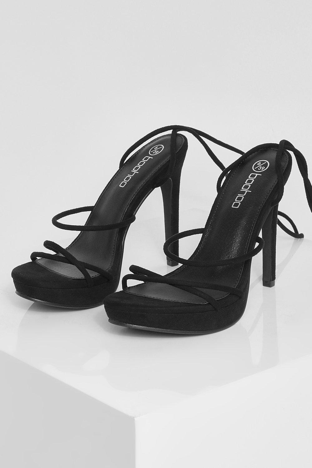 Platform sandals sale boohoo