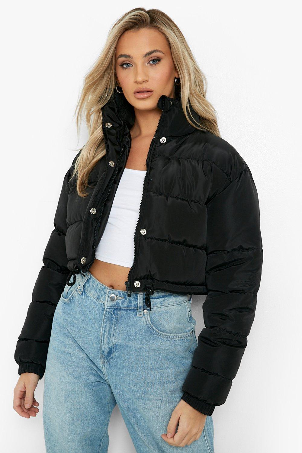 padded crop jacket