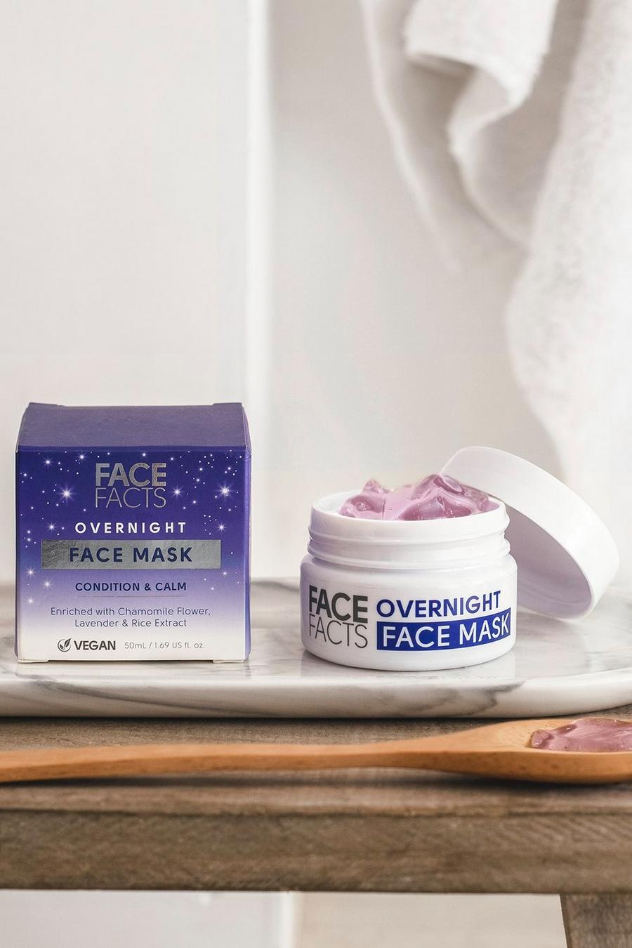Mascarilla facial de noche de Face Facts, Purple viola