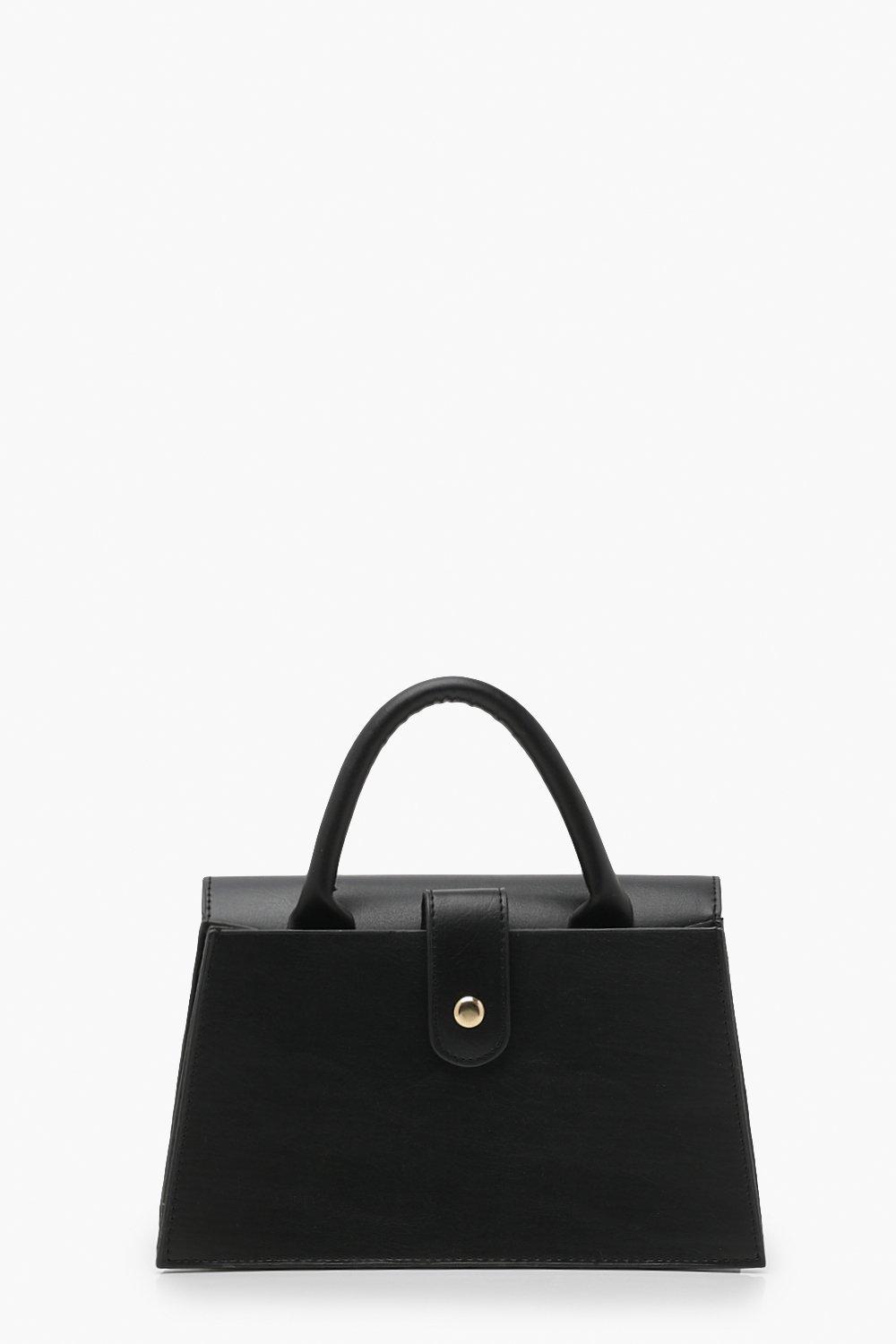 Boohoo black handbag online