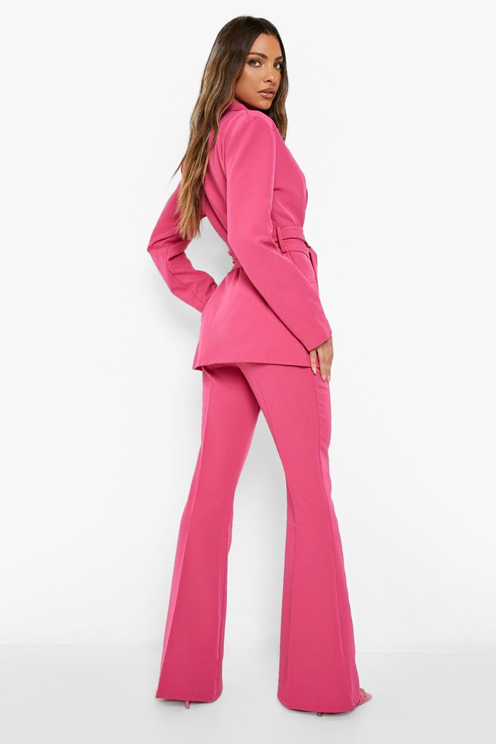 Tailored flared trousers