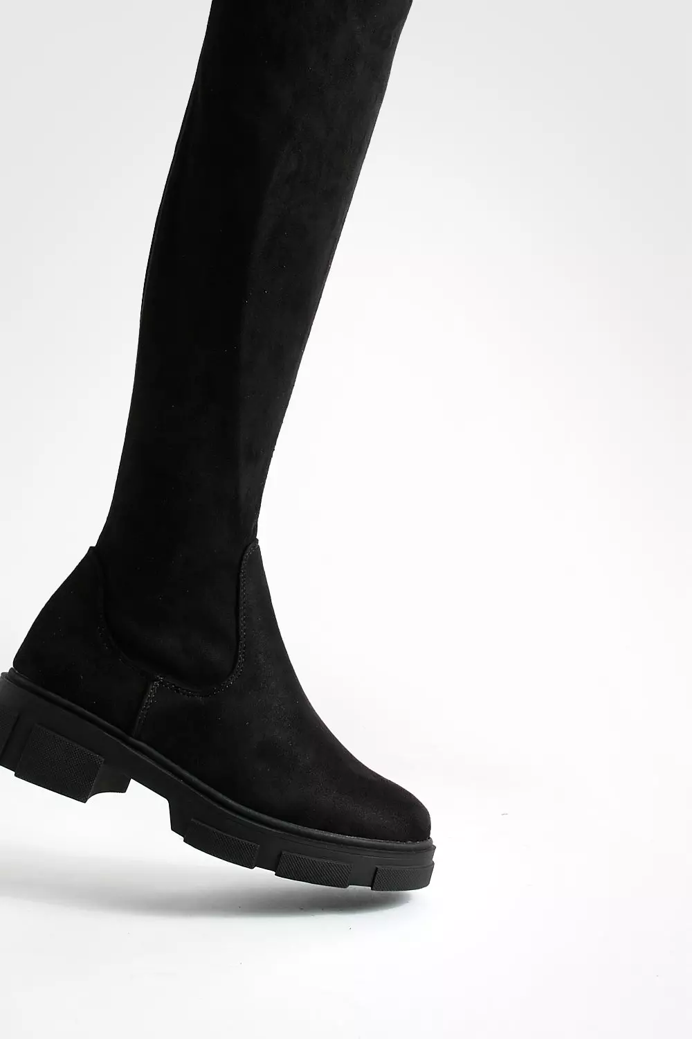 Wide fit sale stretch boots