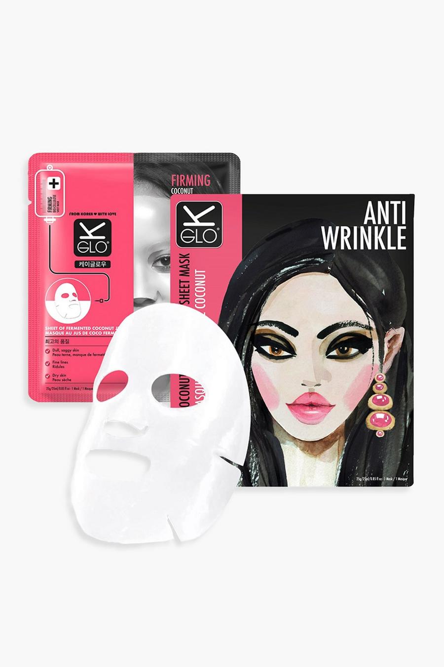 Pink K-Glo Anti-wrinkle Sheet Mask image number 1