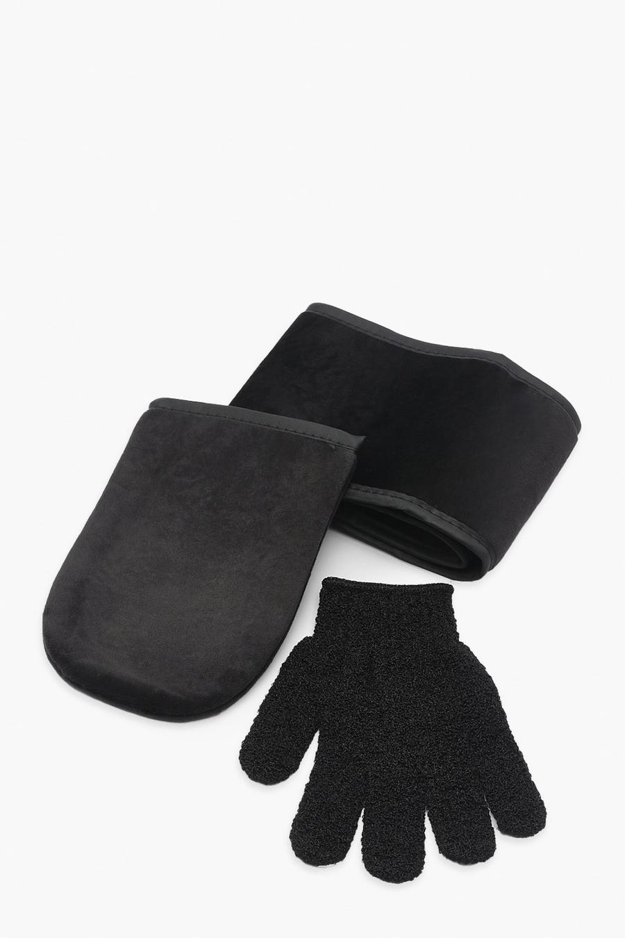 Bräunings-Handschuh Geschenkset, Black image number 1