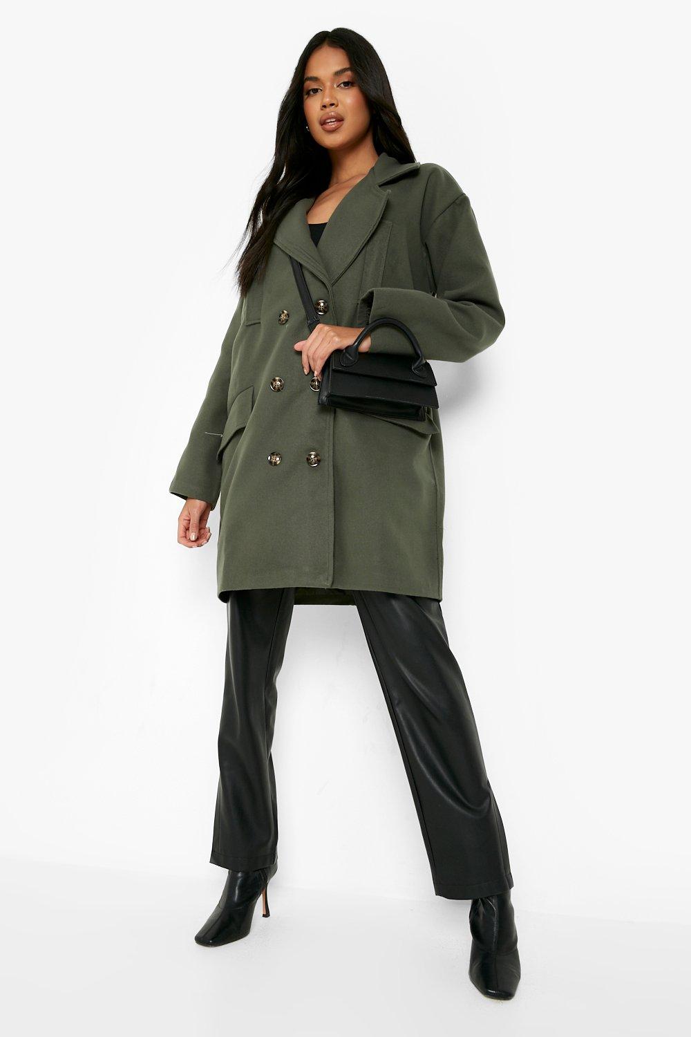 h&m cocoon coat