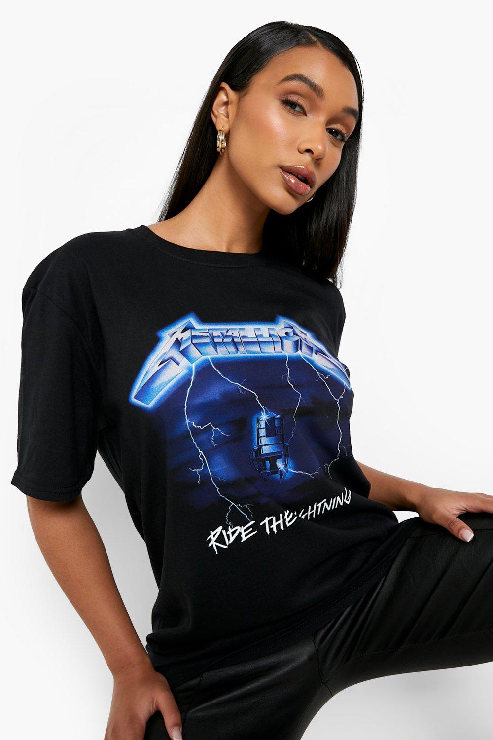 metallica shirt women