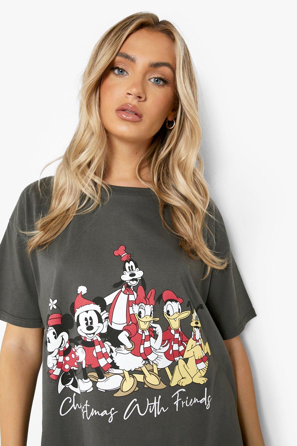 Ladies disney christmas sales t shirts