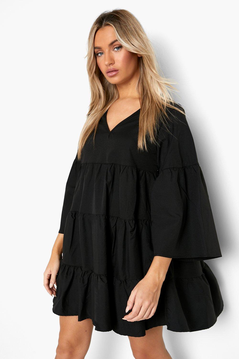 F/CE. CHINA UF SMOCK DRESS ネイビー Mika 36.5