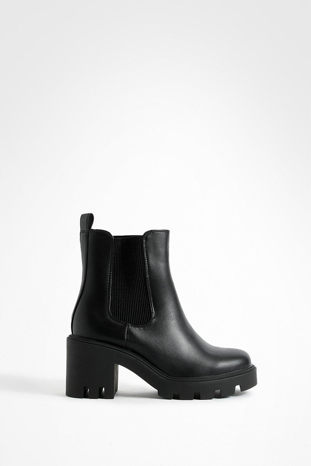 Chunky boots with store heel