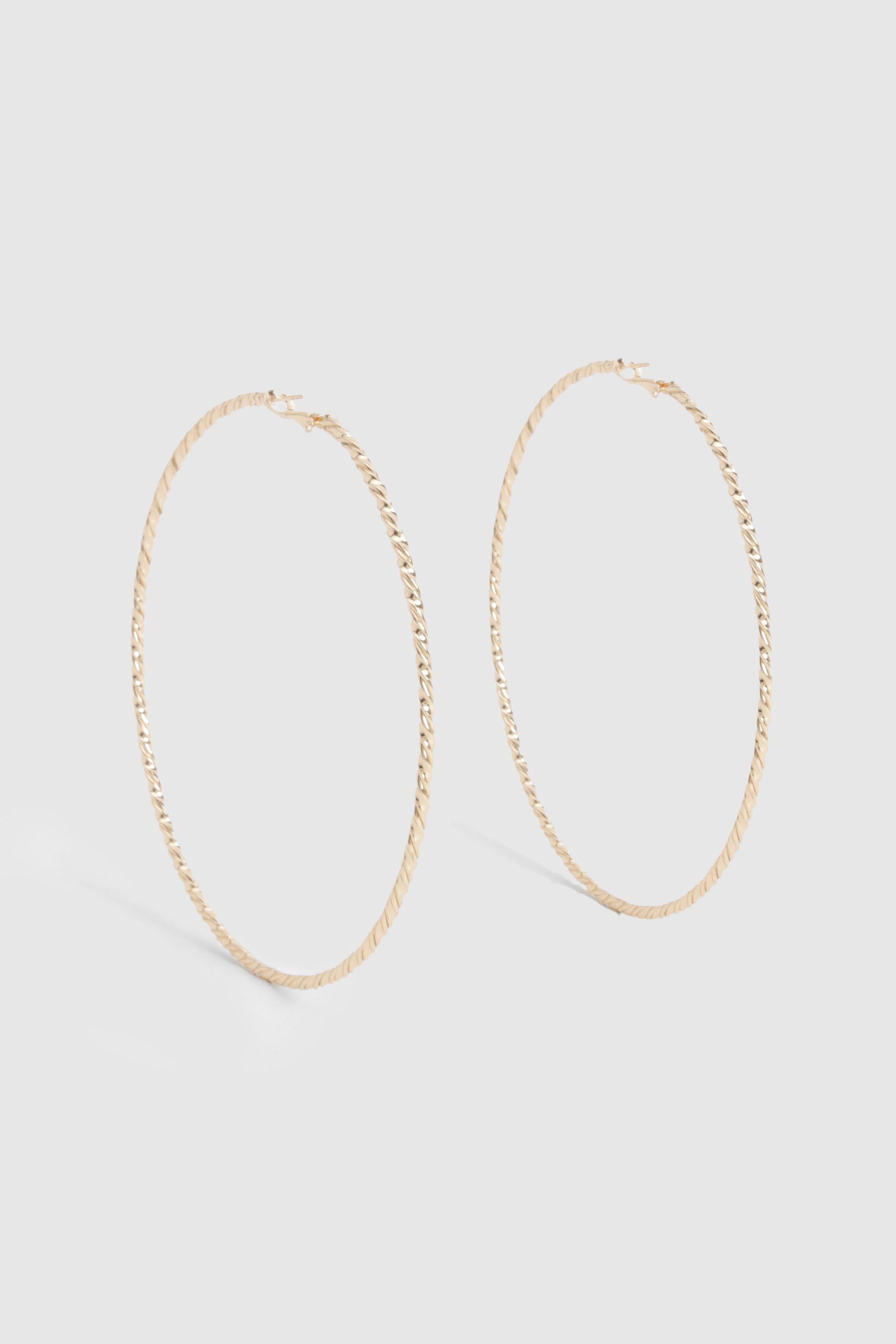 Hoop hot sale earrings huge