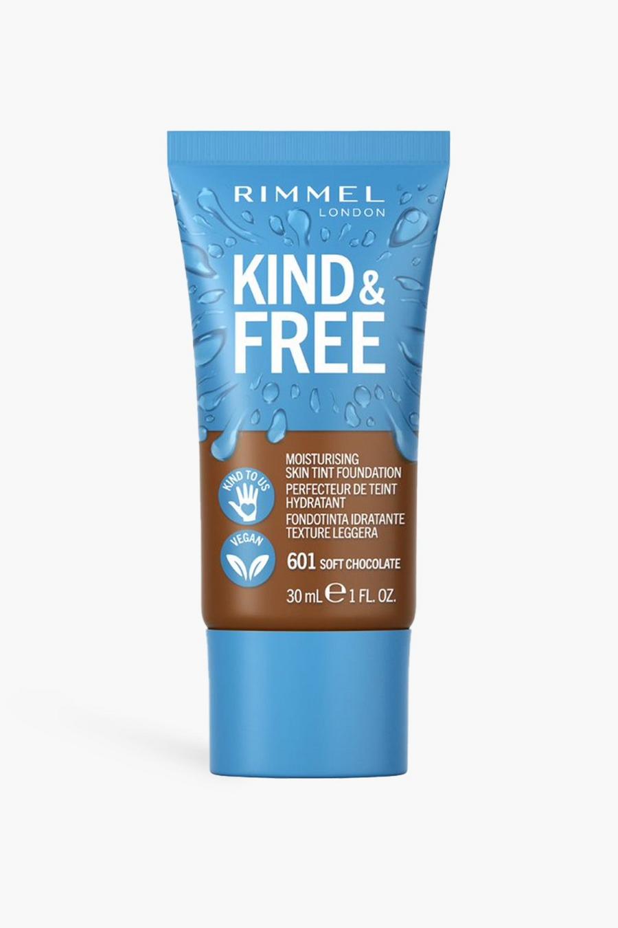 Chocolate brown Rimmel Kind & Free Foundation Soft Choc image number 1