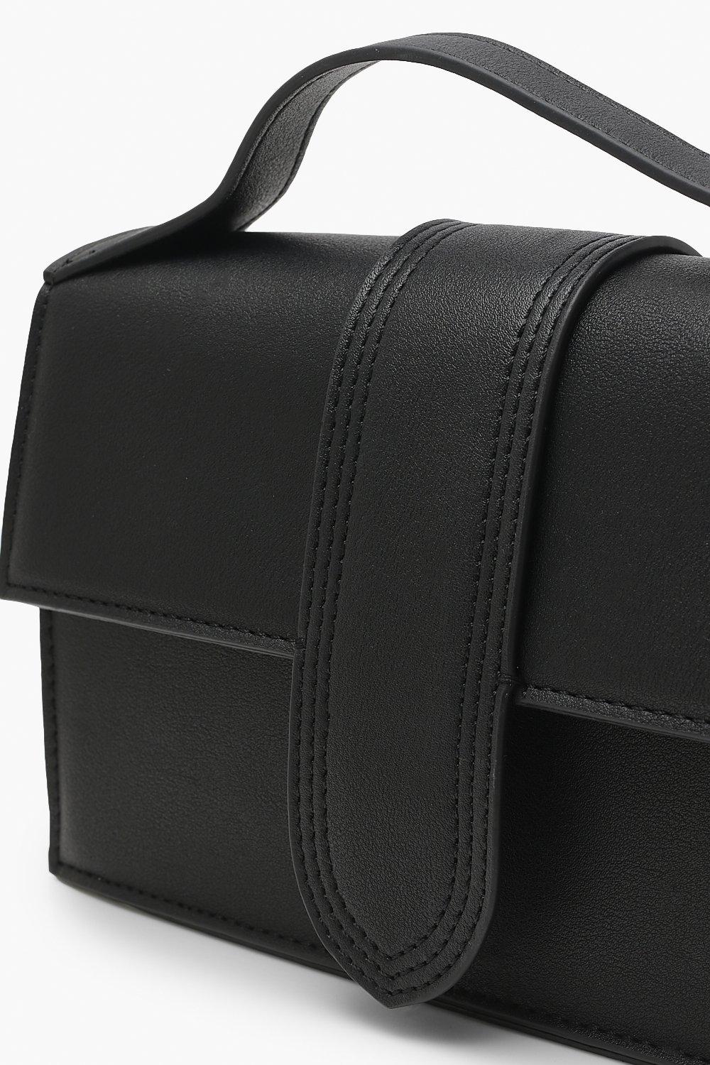 Black rectangle crossbody bag new arrivals